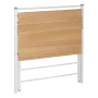 Schreibtisch Weiß natürlich Eisen Holz MDF 87 x 56 x 87 cm von BigBuy Office, Schreibtische und Computertische - Ref: S880625...