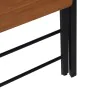 Desk Brown Black Iron MDF Wood 87 x 56 x 87 cm by BigBuy Office, Computer desks and tables - Ref: S8806258, Price: 91,49 €, D...