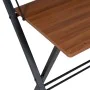 Desk Brown Black Iron MDF Wood 87 x 56 x 87 cm by BigBuy Office, Computer desks and tables - Ref: S8806258, Price: 91,49 €, D...