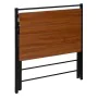 Desk Brown Black Iron MDF Wood 87 x 56 x 87 cm by BigBuy Office, Computer desks and tables - Ref: S8806258, Price: 91,49 €, D...