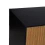 Buffet ORLEANS Noir Naturel Fer Bois MDF 204 x 40 x 81,5 cm de BigBuy Home, Buffets, crédences et vaisseliers - Réf : S880626...