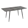 Mesa Extensible Negro Gris Hierro 120 x 80 x 75 cm de BigBuy Garden, Mesas de comedor - Ref: S8806267, Precio: 247,25 €, Desc...