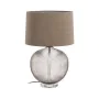 Desk lamp Beige Polyester Metal Crystal 60 W 220-240 V 43 x 43 x 66 cm by BigBuy Home, Bedside and Table Lamps - Ref: S880627...