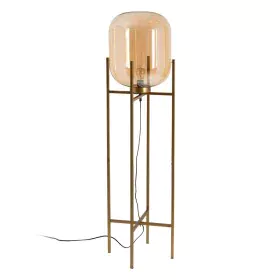 Lampadaire Doré Métal Verre 40 W 220-240 V 39 x 39 x 143 cm de BigBuy Home, Lampadaires - Réf : S8806274, Prix : 190,36 €, Re...