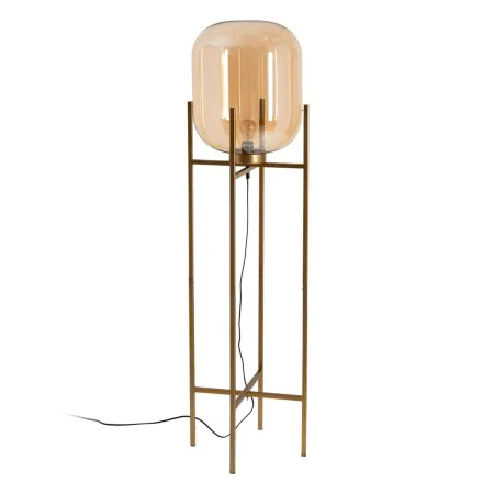 Floor Lamp Golden Metal Crystal 40 W 220-240 V 39 x 39 x 143 cm by BigBuy Home, Floor Lamps & Torchieres - Ref: S8806274, Pri...