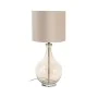 Tischlampe Gold Polyester Metall Kristall 60 W 220-240 V 39 x 39 x 89 cm von BigBuy Home, Tisch- & Nachttischlampen - Ref: S8...