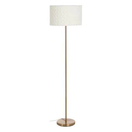 Floor Lamp White Golden Metal Fabric 60 W 220-240 V 40 x 40 x 146 cm by BigBuy Home, Floor Lamps & Torchieres - Ref: S8806283...