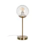 Desk lamp Golden Metal Crystal 60 W 220-240 V 15 x 15 x 41 cm by BigBuy Home, Bedside and Table Lamps - Ref: S8806289, Price:...