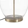 Lampada da tavolo Dorato Lino Metallo Cristallo 60 W 220-240 V 43 x 43 x 73 cm di BigBuy Home, Lampade da tavolo e abat-jour ...