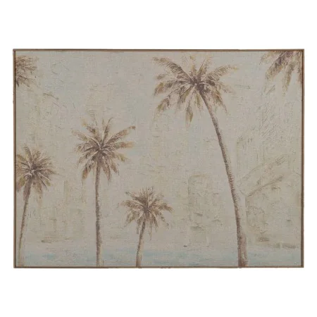 Canvas Beige Palms Palm tree 80 x 3,3 x 60 cm by BigBuy Home, Prints on Canvas - Ref: S8806317, Price: 30,69 €, Discount: %