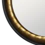 Wall mirror Black Golden 90 x 9 x 90 cm by BigBuy Home, Wall-Mounted Mirrors - Ref: S8806325, Price: 253,28 €, Discount: %