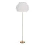 Floor Lamp White Golden Metal Feathers 60 W 220-240 V 50 x 50 x 154 cm by BigBuy Home, Floor Lamps & Torchieres - Ref: S88063...