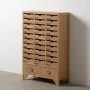 Schubladenschrank Beige Tannenholz Holz MDF 85,5 x 36,5 x 133 cm von BigBuy Home, Kommoden & Sideboards - Ref: S8806330, Prei...