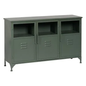 Aparador Menta Cristal Hierro 120 x 35 x 76 cm de BigBuy Home, Armarios y aparadores - Ref: S8806338, Precio: 427,44 €, Descu...