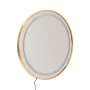 Miroir mural Doré Miroir 60 x 3 x 60 cm de BigBuy Home, Miroirs muraux - Réf : S8806347, Prix : 64,81 €, Remise : %