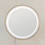 Miroir mural Doré Miroir 60 x 3 x 60 cm de BigBuy Home, Miroirs muraux - Réf : S8806347, Prix : 64,81 €, Remise : %