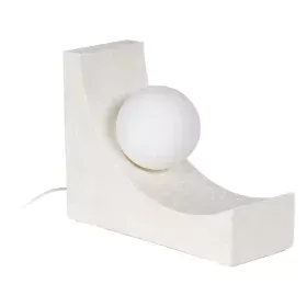 Desk lamp White Polyresin 220-240 V 26,5 x 10 x 19,5 cm by BigBuy Home, Bedside and Table Lamps - Ref: S8806352, Price: 42,24...