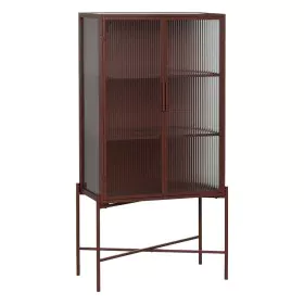 Display Cabinet With Double Glass Doors Tile Crystal Iron 52 x 33 x 90 cm by BigBuy Home, Glass Cabinets - Ref: S8806372, Pri...