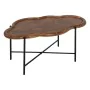 Tischdekoration Schwarz natürlich Kristall Eisen Kautschukholz 89 x 50 x 40 cm (2 Stück) von BigBuy Home, Tische - Ref: S8806...