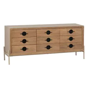 Credenza AIKO Crema Naturale Ferro Legno MDF 148 x 38 x 66 cm di BigBuy Home, Credenze e buffet - Rif: S8806408, Prezzo: 517,...