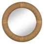 Wall mirror Natural 80 x 7 x 80 cm by BigBuy Home, Wall-Mounted Mirrors - Ref: S8806418, Price: 124,75 €, Discount: %