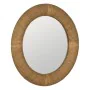 Wall mirror Natural 80 x 7 x 80 cm by BigBuy Home, Wall-Mounted Mirrors - Ref: S8806418, Price: 124,75 €, Discount: %