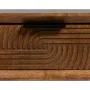 Tavolino da Caffè LAGOM Nero Naturale Ferro Legno d'albero della gomma 150 x 40 x 50 cm di BigBuy Home, Tavoli - Rif: S880641...