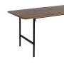 Dining Table LAGOM Black Natural Iron Rubber wood 180 x 80 x 76 cm by BigBuy Home, Dining Tables - Ref: S8806423, Price: 403,...