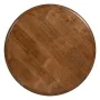 Console Nero Naturale Ferro Legno d'albero della gomma 60 x 60 x 105 cm di BigBuy Home, Tavoli - Rif: S8806426, Prezzo: 118,6...