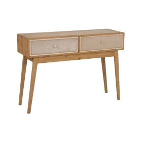 Buffet GEREL Naturel Bois d'épicéa Bois MDF Fibre naturelle 115 x 37 x 80 cm de BigBuy Home, Buffets, crédences et vaisselier...