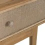 Credenza GEREL Naturale Legno di abete Legno MDF Fibra naturale 115 x 37 x 80 cm di BigBuy Home, Credenze e buffet - Rif: S88...