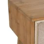 Credenza GEREL Naturale Legno di abete Legno MDF Fibra naturale 115 x 37 x 80 cm di BigBuy Home, Credenze e buffet - Rif: S88...