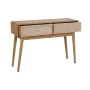 Credenza GEREL Naturale Legno di abete Legno MDF Fibra naturale 115 x 37 x 80 cm di BigBuy Home, Credenze e buffet - Rif: S88...