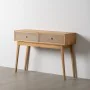 Credenza GEREL Naturale Legno di abete Legno MDF Fibra naturale 115 x 37 x 80 cm di BigBuy Home, Credenze e buffet - Rif: S88...