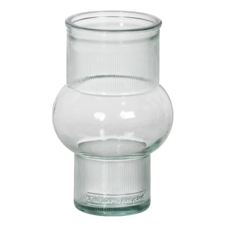 Vaso vetro riciclato 11 x 11 x 17 cm di BigBuy Home, Vasi - Rif: S8806458, Prezzo: 7,10 €, Sconto: %