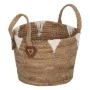 Multi-purpose basket White Natural Natural Fibre 21 x 21 x 15 cm (3 Pieces) by BigBuy Home, Storage baskets - Ref: S8806459, ...