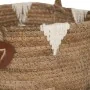 Multi-purpose basket White Natural Natural Fibre 21 x 21 x 15 cm (3 Pieces) by BigBuy Home, Storage baskets - Ref: S8806459, ...