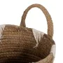 Multi-purpose basket White Natural Natural Fibre 21 x 21 x 15 cm (3 Pieces) by BigBuy Home, Storage baskets - Ref: S8806459, ...