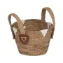 Multi-purpose basket White Natural Natural Fibre 21 x 21 x 15 cm (3 Pieces) by BigBuy Home, Storage baskets - Ref: S8806459, ...