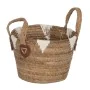 Multi-purpose basket White Natural Natural Fibre 21 x 21 x 15 cm (3 Pieces) by BigBuy Home, Storage baskets - Ref: S8806459, ...