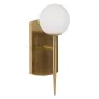 Lámpara de Pared Blanco Dorado 220-240 V 12 x 14 x 29 cm de BigBuy Home, Lámparas de pared - Ref: S8806467, Precio: 34,28 €, ...