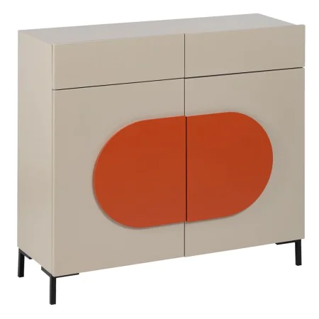 Meuble d'Entrée NECTO Orange Taupe 90 x 32 x 85,5 cm de BigBuy Home, Ensembles de meubles pour entrée - Réf : S8806481, Prix ...