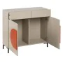 Meuble d'Entrée NECTO Orange Taupe 90 x 32 x 85,5 cm de BigBuy Home, Ensembles de meubles pour entrée - Réf : S8806481, Prix ...