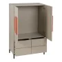 Buffet NECTO Orange Taupe Fer Bois MDF 75 x 41,8 x 123 cm de BigBuy Home, Buffets, crédences et vaisseliers - Réf : S8806482,...