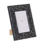 Moldura de Fotos Preto Madeira MDF 10 x 15 cm 17,5 x 1,5 x 22 cm de BigBuy Home, Molduras de parede e mesa - Ref: S8806489, P...