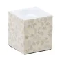 Portacandele Beige Madreperla Legno MDF 10,5 x 10,5 x 10,5 cm di BigBuy Home, Candelieri e portacandele - Rif: S8806496, Prez...