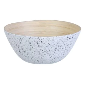 Ciotola Bianco Naturale 25 x 25 x 11 cm di BigBuy Home, Conservazione di alimenti - Rif: S8806499, Prezzo: 5,69 €, Sconto: %