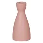 Candleholder Pink Ceramic 9,5 x 9,5 x 20 cm by BigBuy Home, Candelabras and candle holders - Ref: S8806509, Price: 9,57 €, Di...