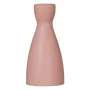 Candleholder Pink Ceramic 9,5 x 9,5 x 20 cm by BigBuy Home, Candelabras and candle holders - Ref: S8806509, Price: 9,57 €, Di...