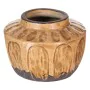 Vaso Marrone Ceramica 15 x 15 x 11 cm di BigBuy Home, Vasi - Rif: S8806513, Prezzo: 8,28 €, Sconto: %